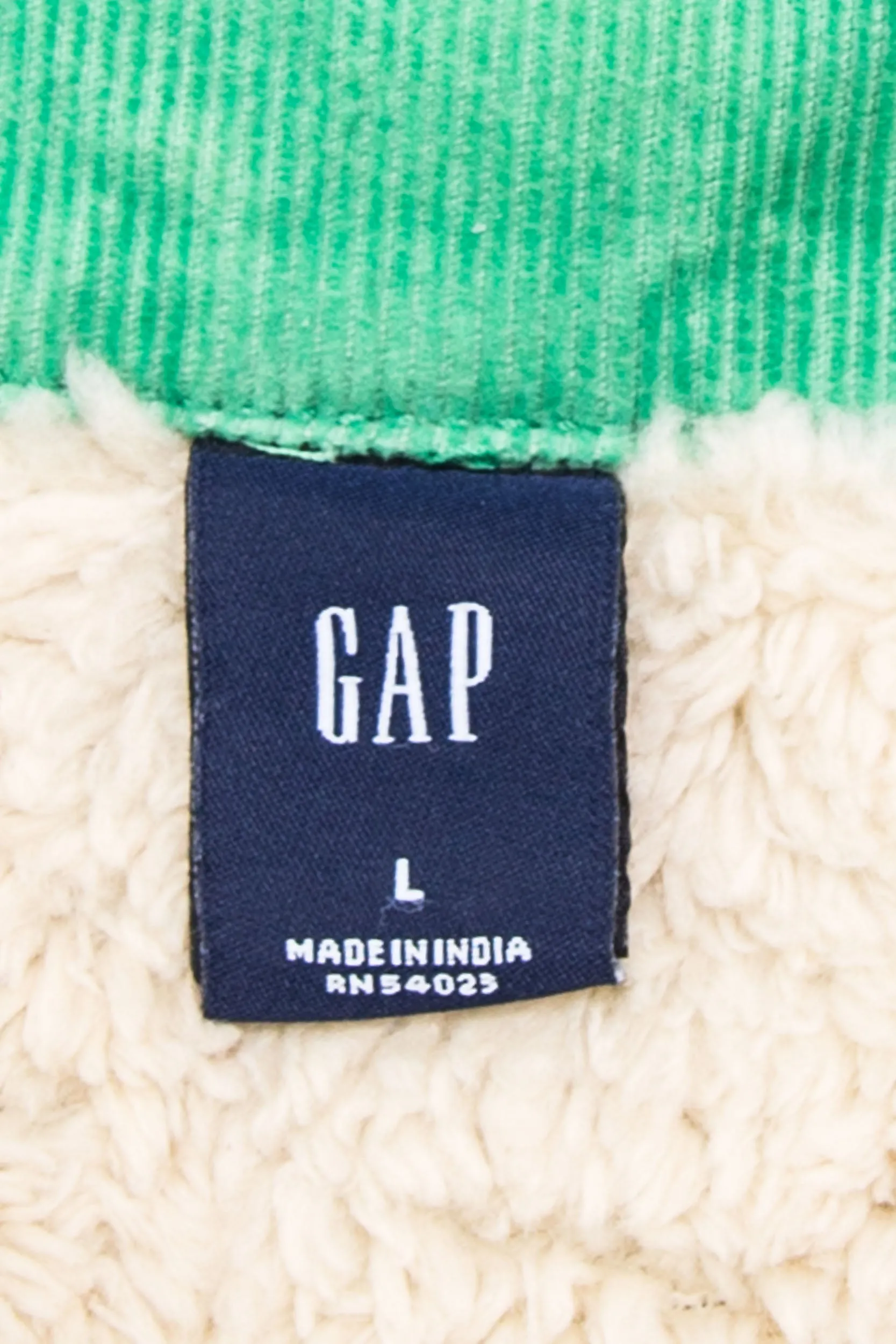 00's Gap Corduroy Fleece Lined Jacket