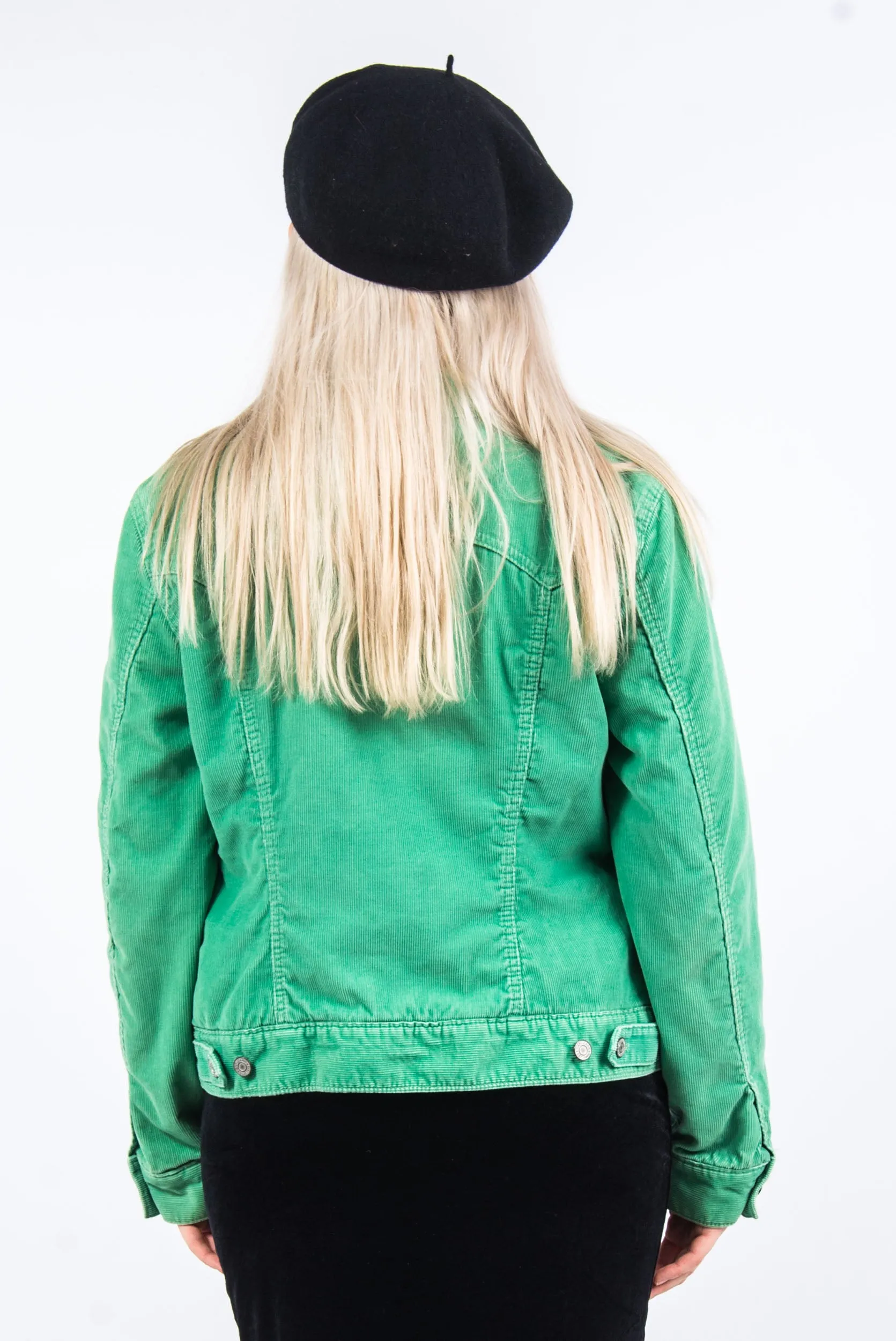 00's Gap Corduroy Fleece Lined Jacket