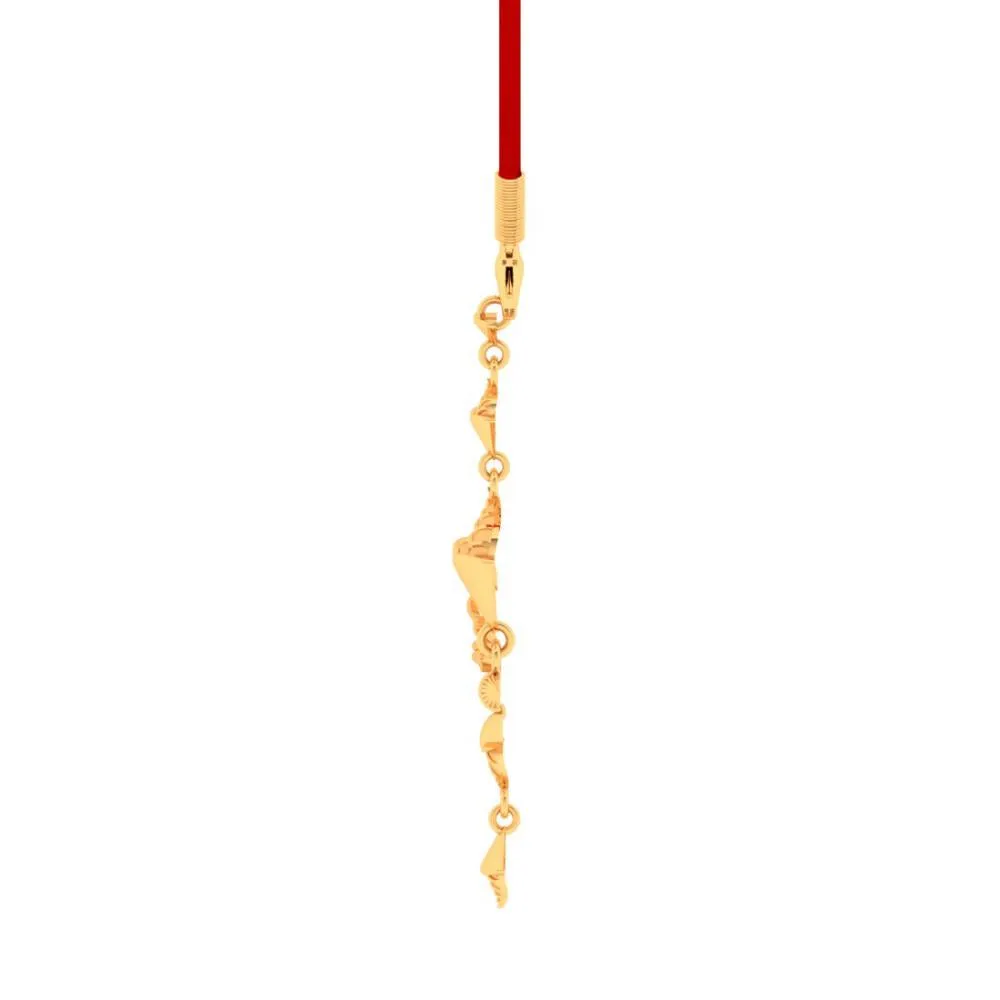 14k Flower Style Gold Necklace