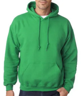 18500 Gildan Adult Heavy BlendHooded Sweatshirt Irish Green