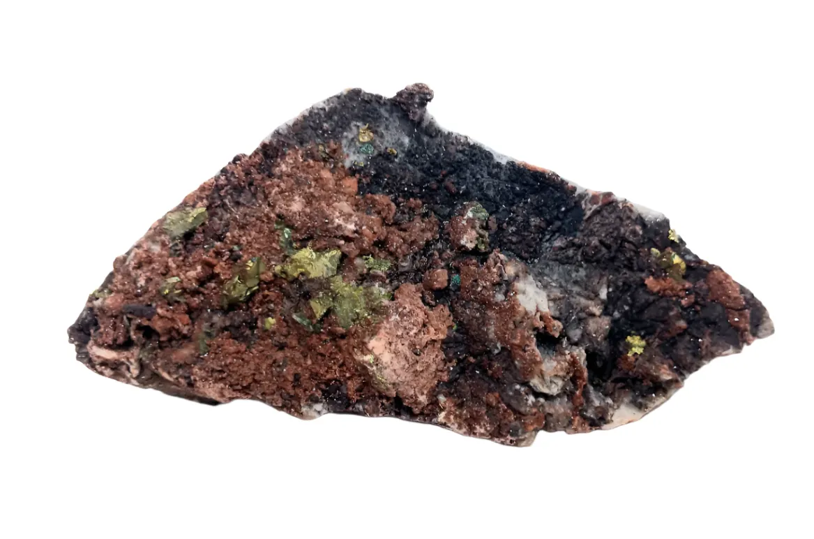 246G Barite with Pyrite Crystal Raw Specimen