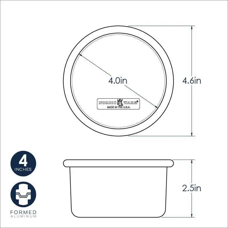 4" Round Layer Cake Pan