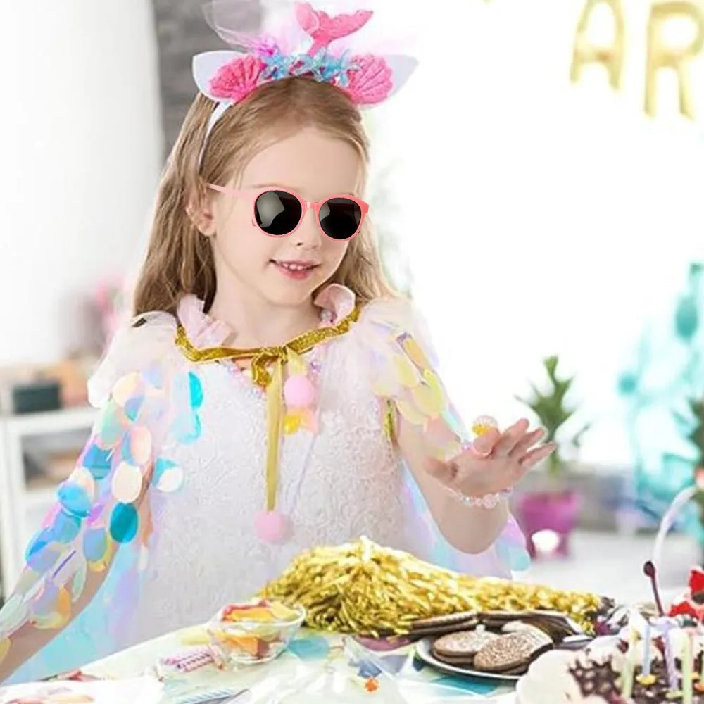 9 Pcs Princess Dress Up Toys Princess Mermaid Cape Kit Christmas Halloween Decor