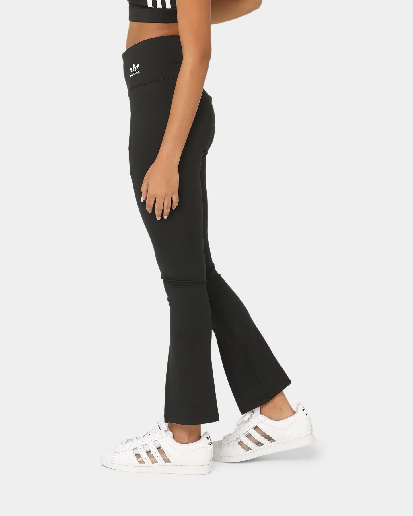 Adidas Women's Open Hem Tights Black