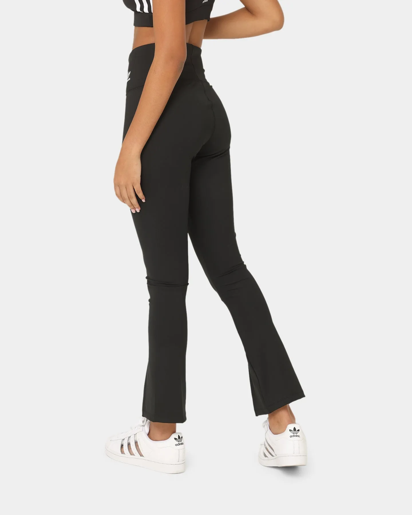 Adidas Women's Open Hem Tights Black