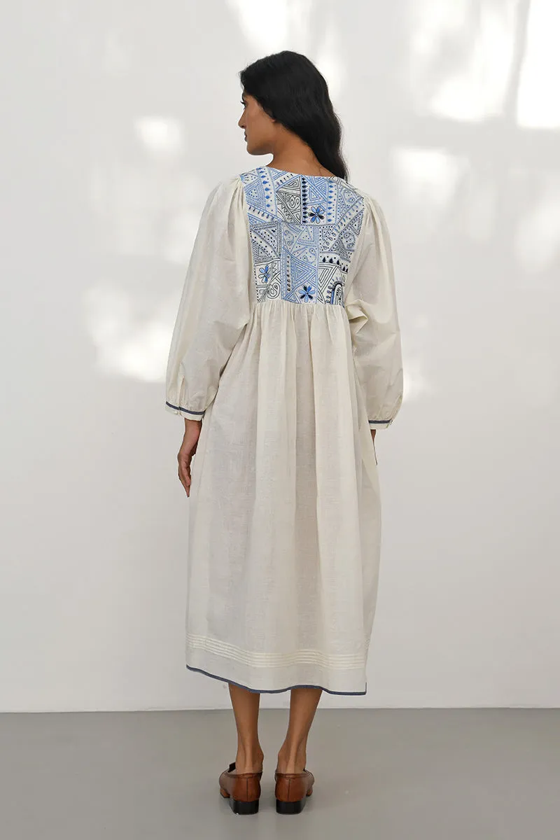 ADRIA EMBROIDERED DRESS