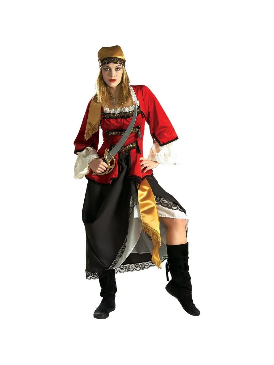 Adult Heritage Lady Pirate Queen Costume