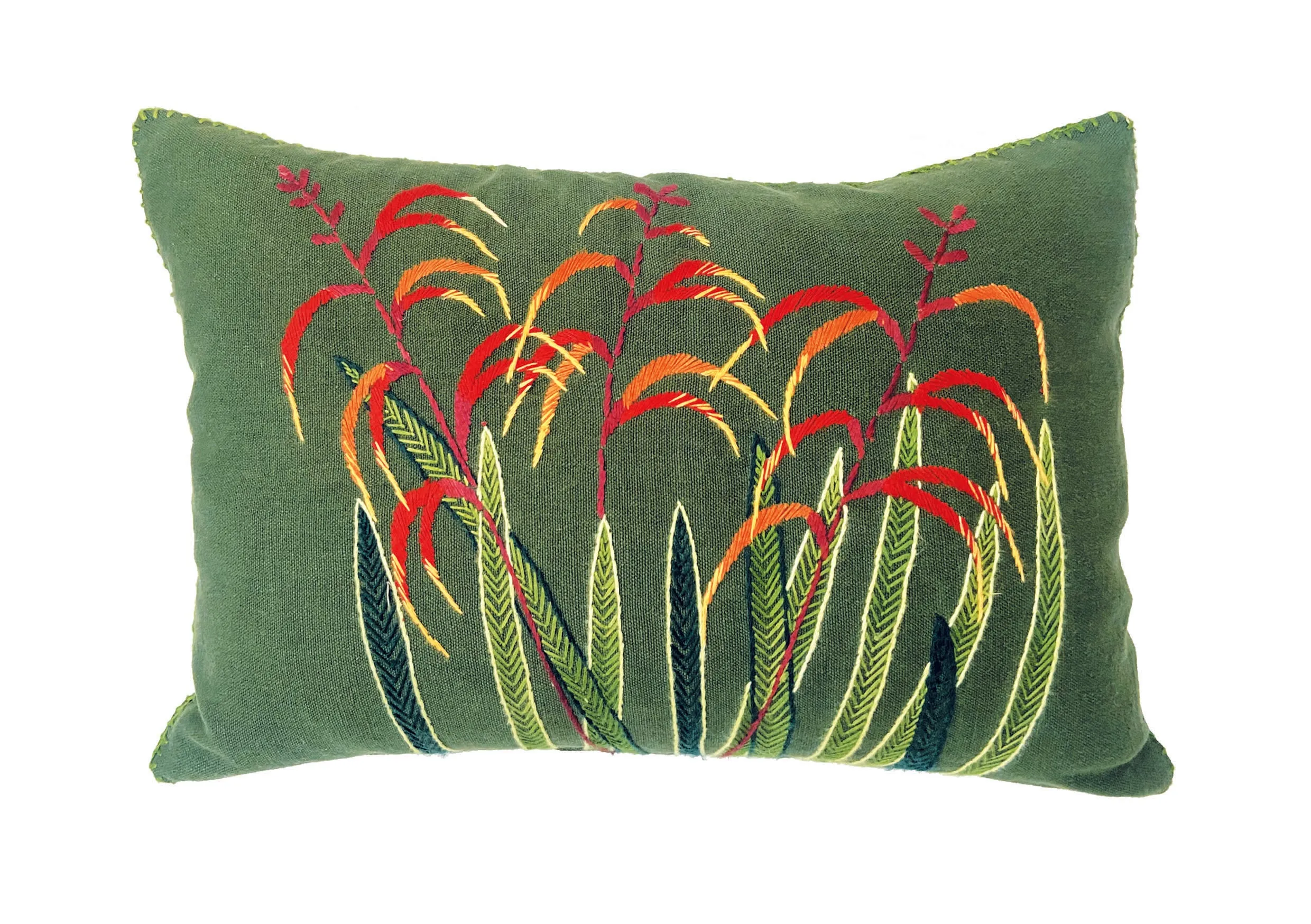 AFRICAN FLAG linen scatter
