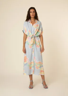 Alienor La Reunion Print Maxi dress by Frnch