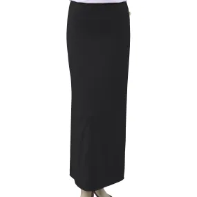 Baby O Ladies Long Basic Straight Skirt (plaid tag) 8472