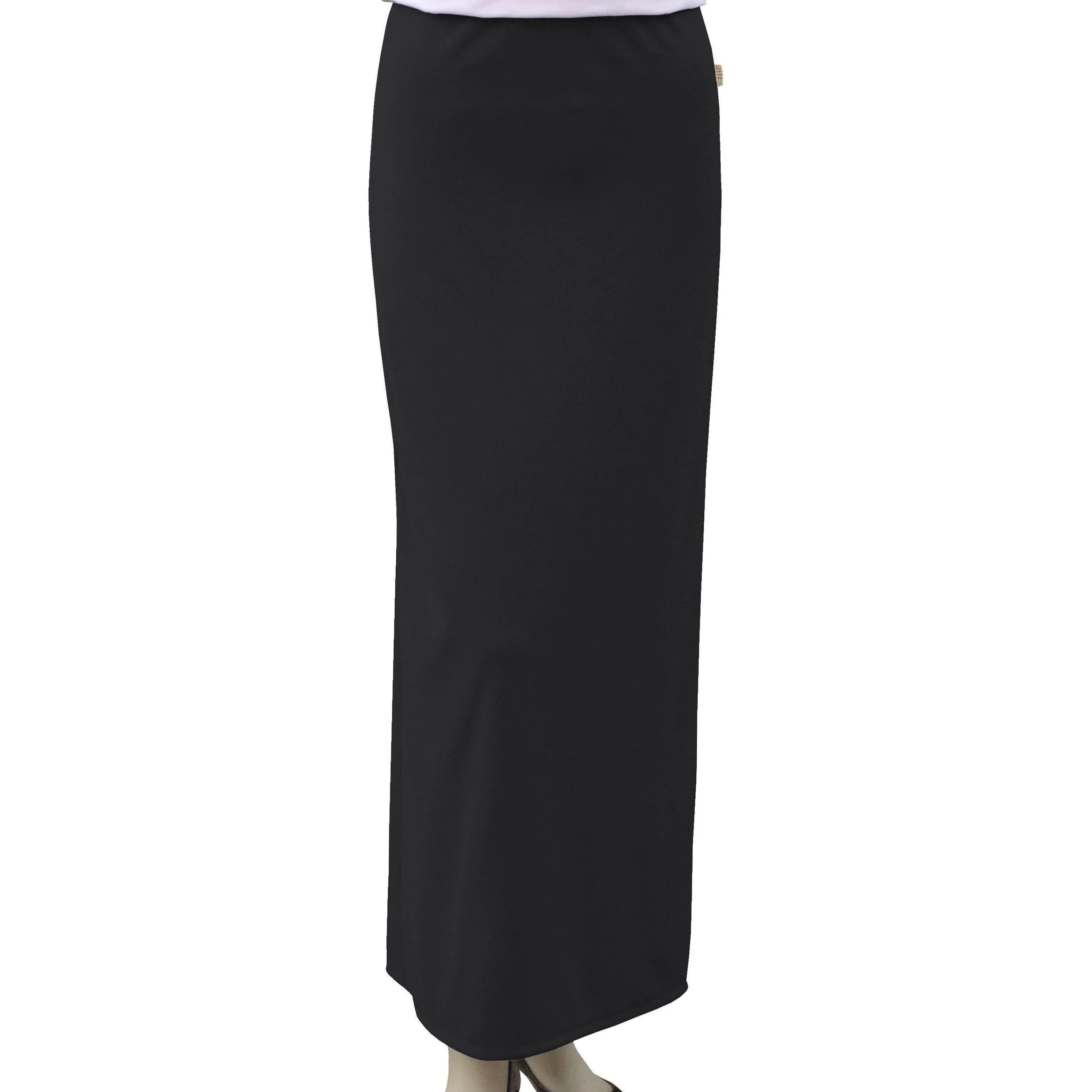 Baby O Ladies Long Basic Straight Skirt (plaid tag) 8472