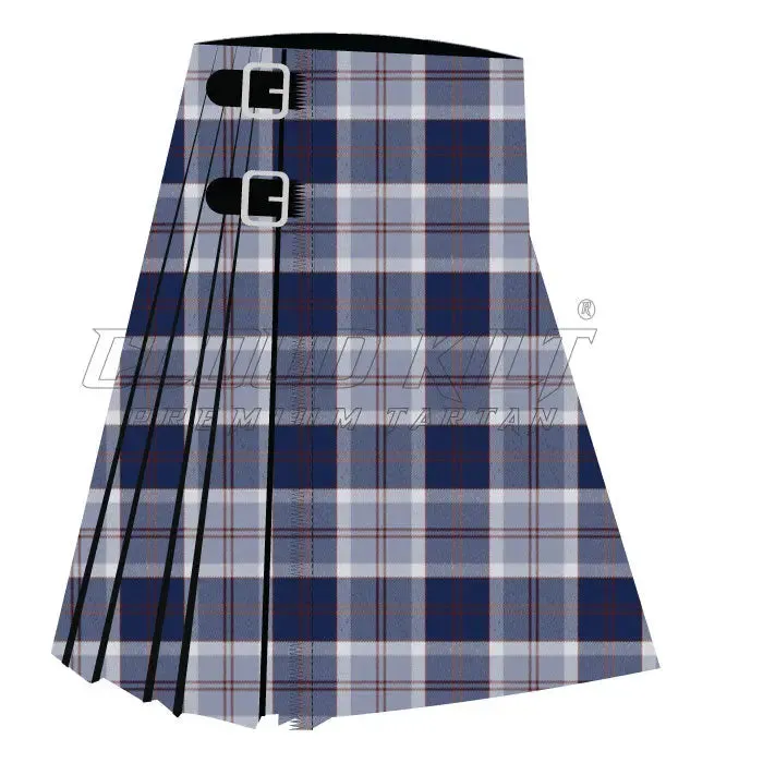 Bannockbane Silver Premium Tartan Kilt