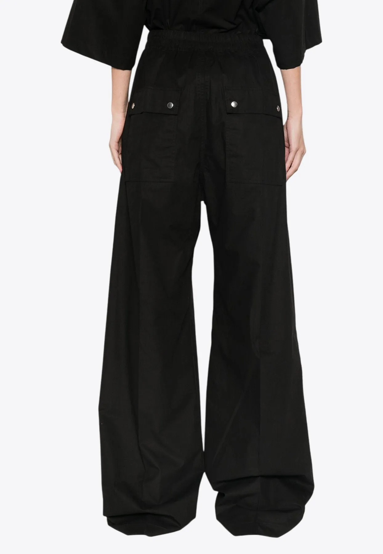 Bela Drawstring Wide-Leg Pants