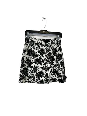 Black & White Skirt Luxury Designer Balenciaga, Size 36