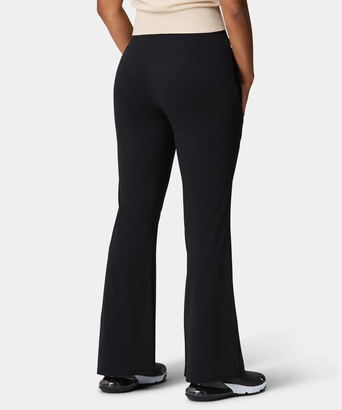 Black Range Flared Pants