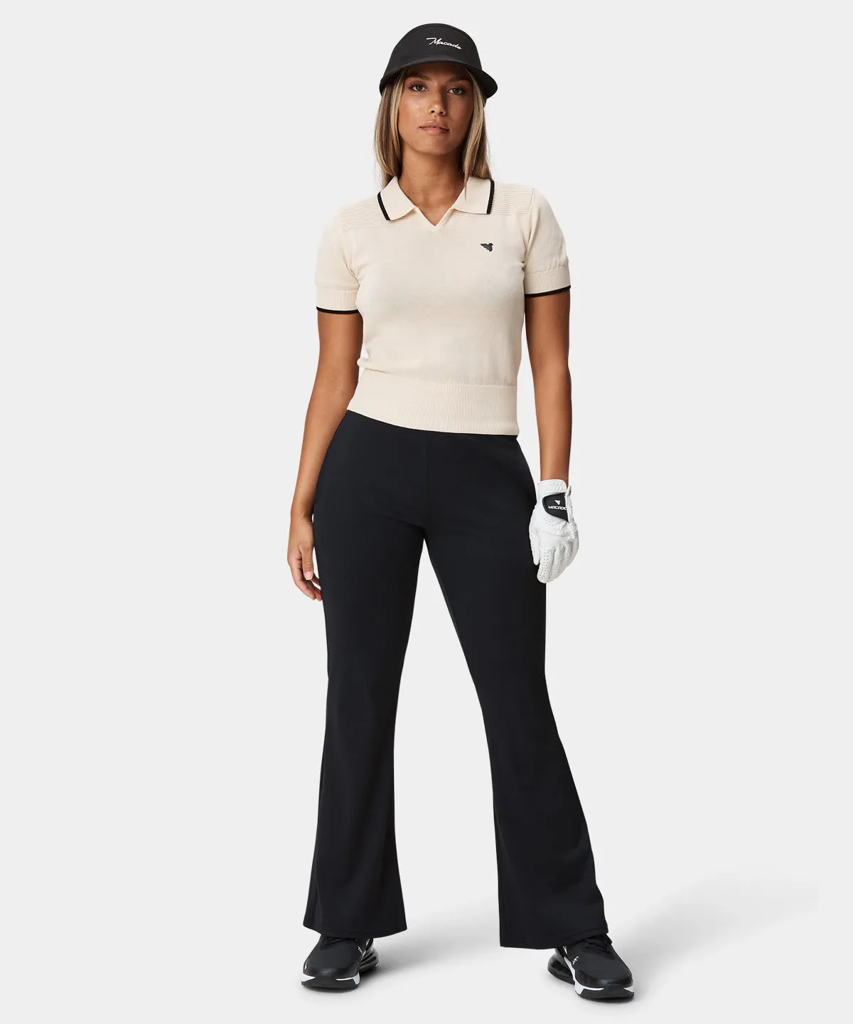 Black Range Flared Pants