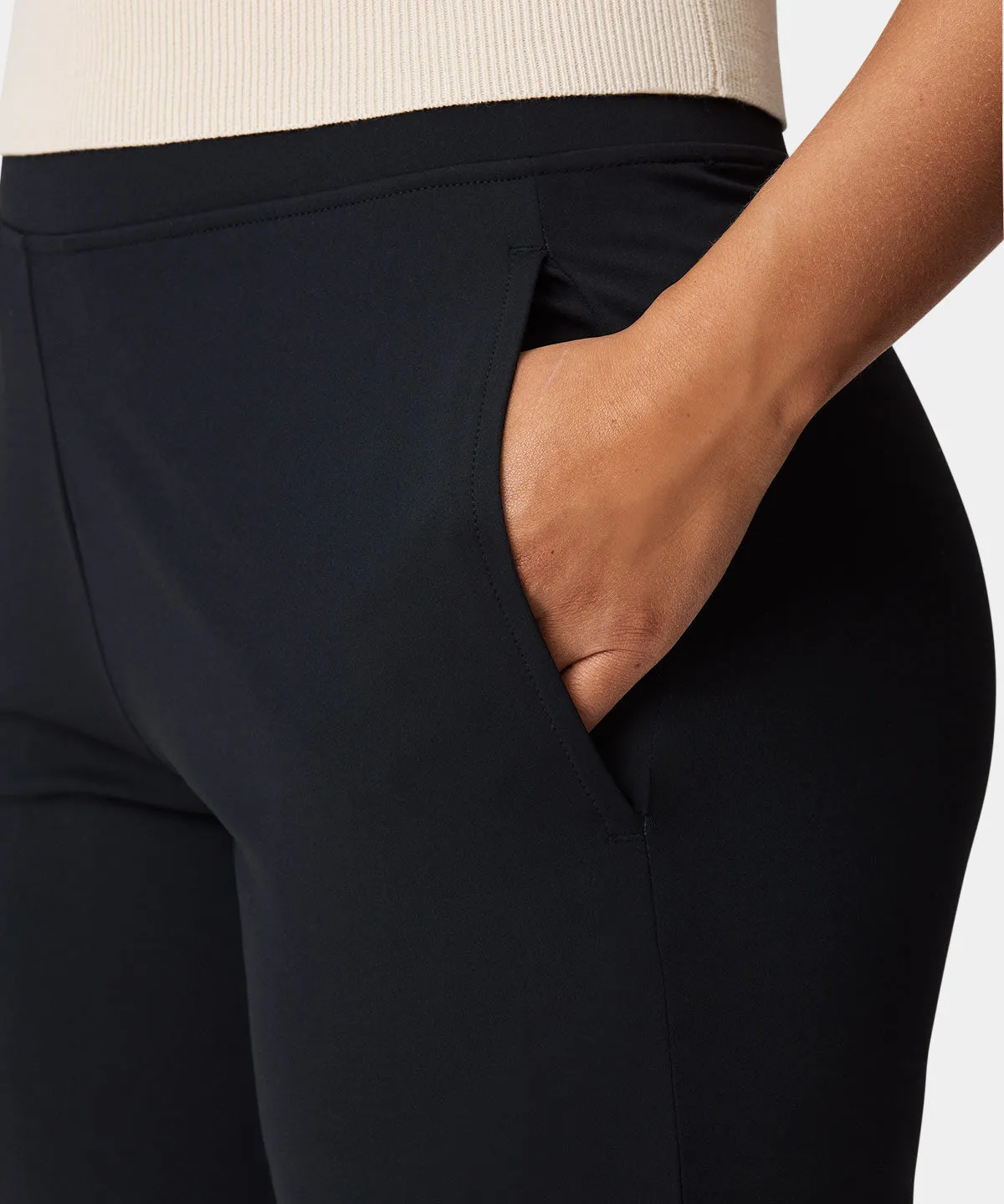 Black Range Flared Pants