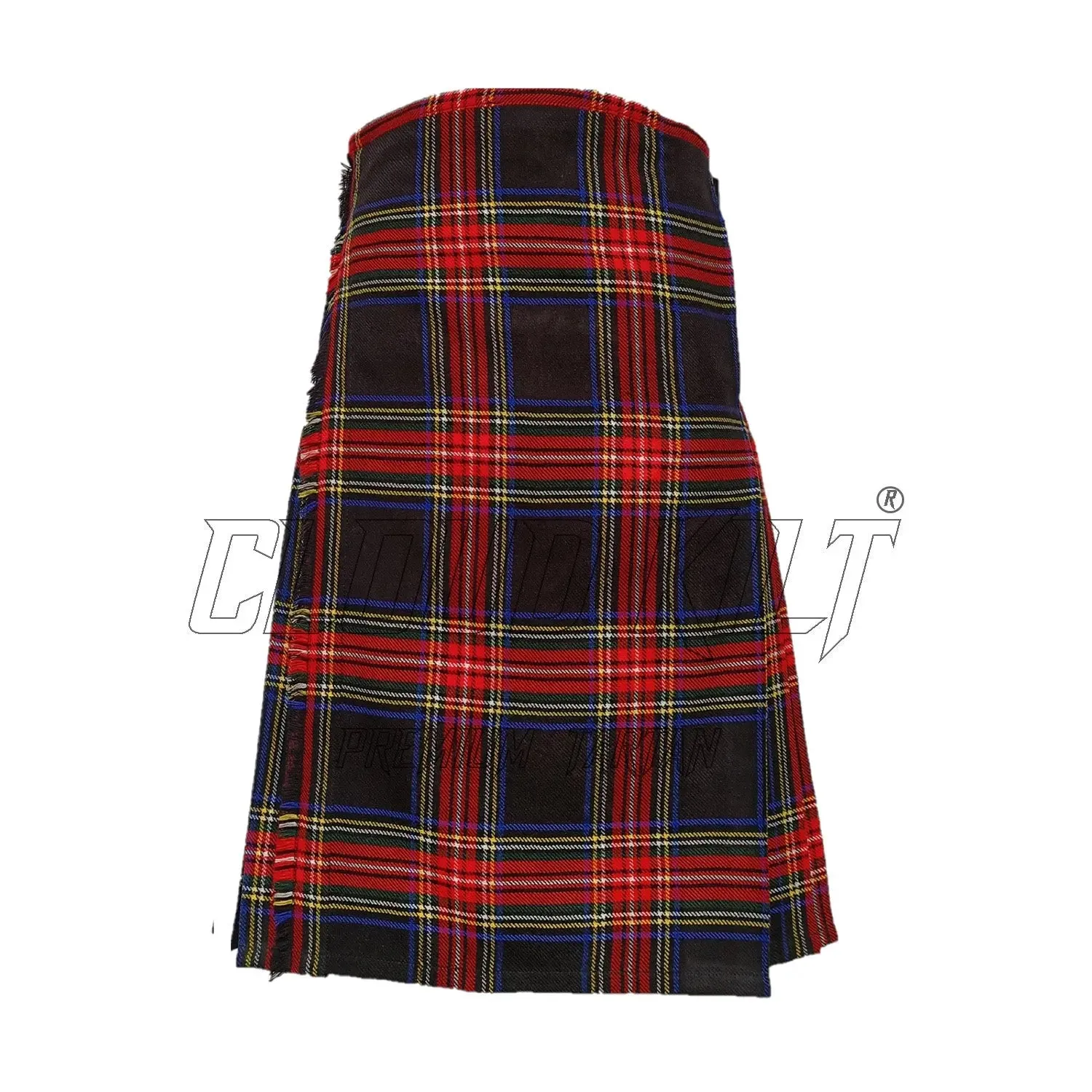 Black Stewart Tartan Kilt