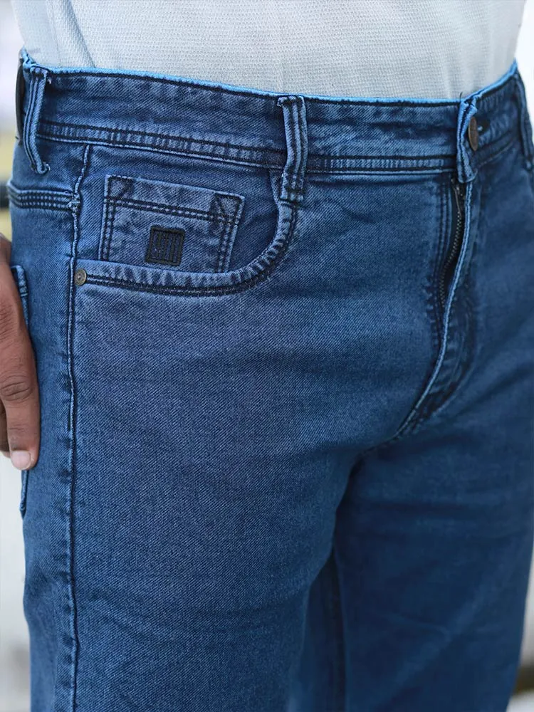 Blue Needle Slim Fit Denim Jeans - ₹799