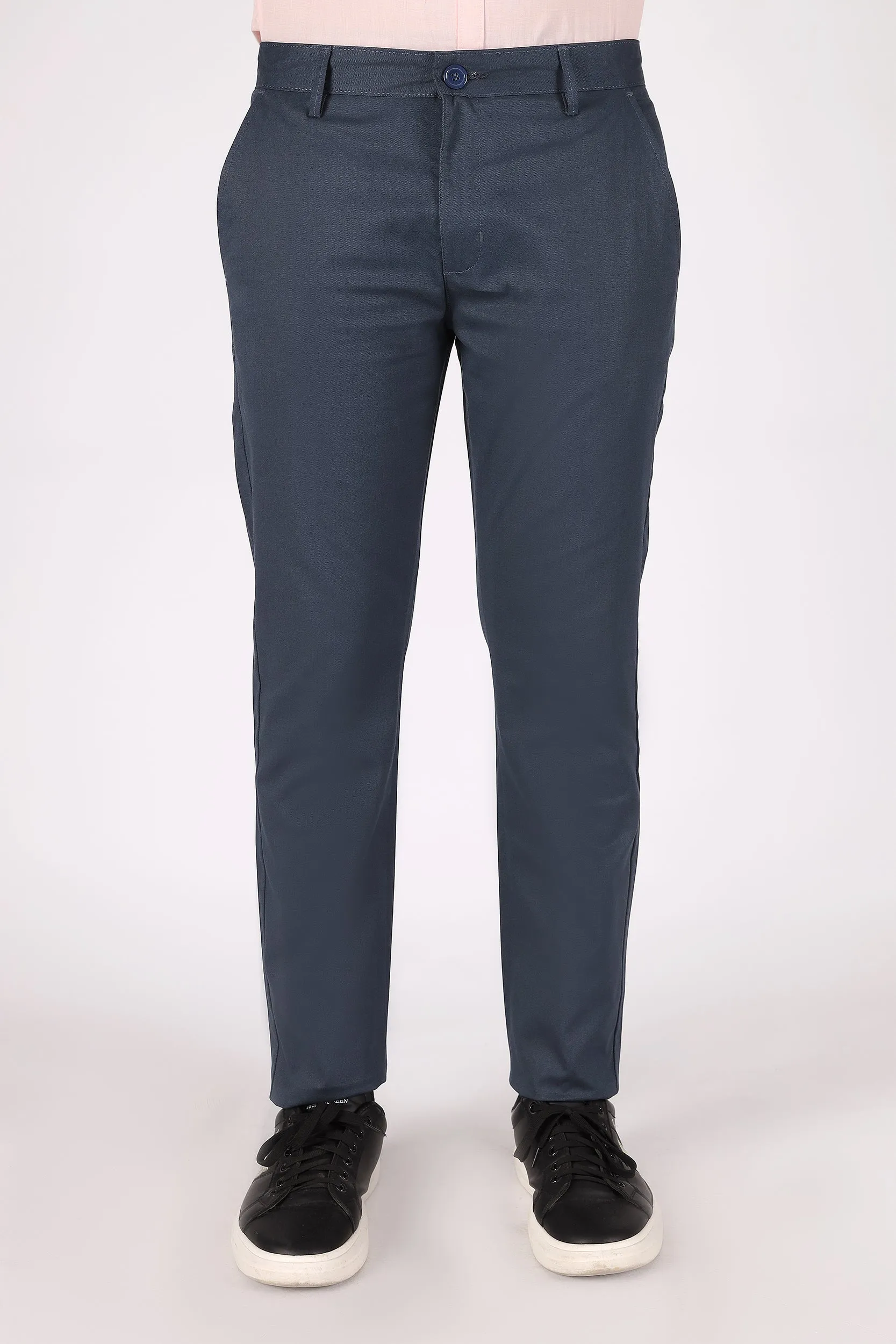 BLUE SLIM FIT PANTS