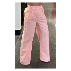 Blush Linen Pants
