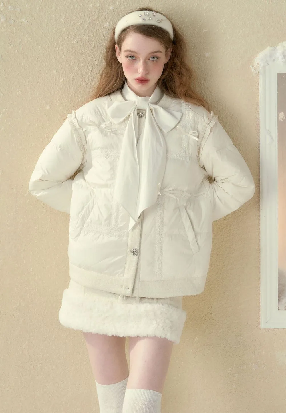 Boa Short Winter Fluffy Skirt