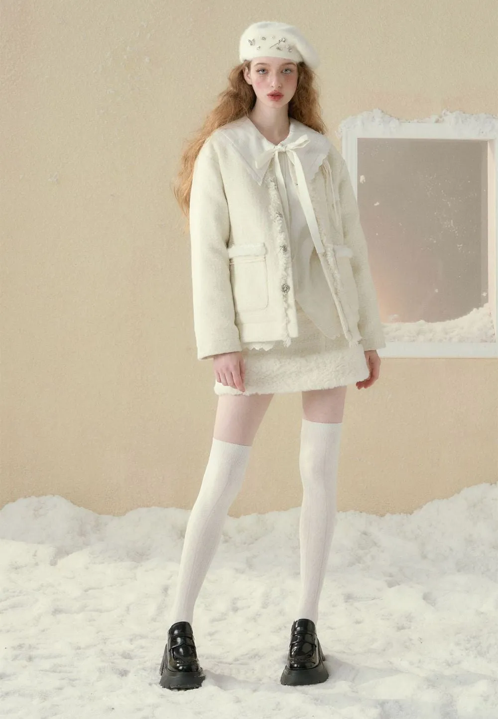 Boa Short Winter Fluffy Skirt