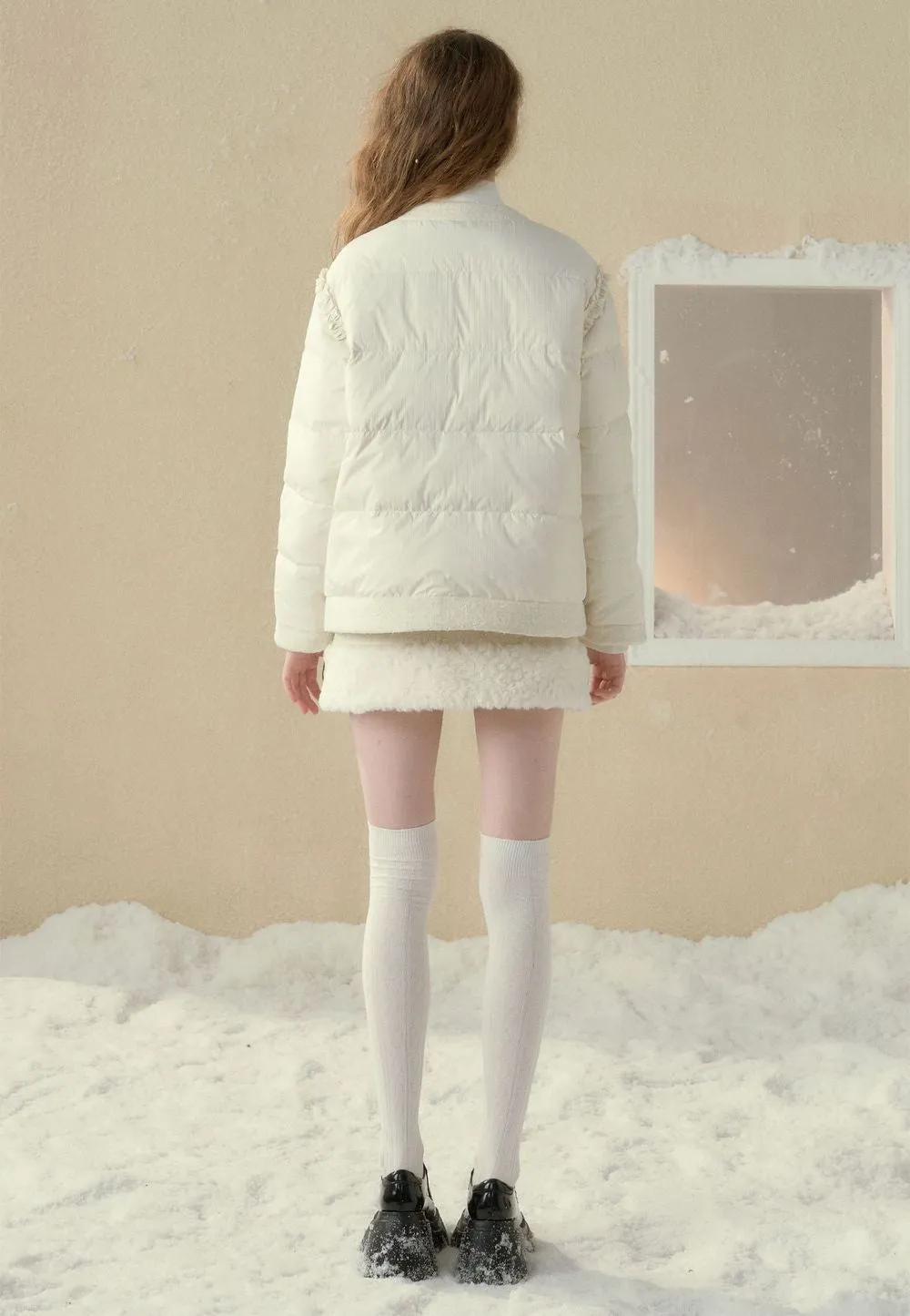 Boa Short Winter Fluffy Skirt