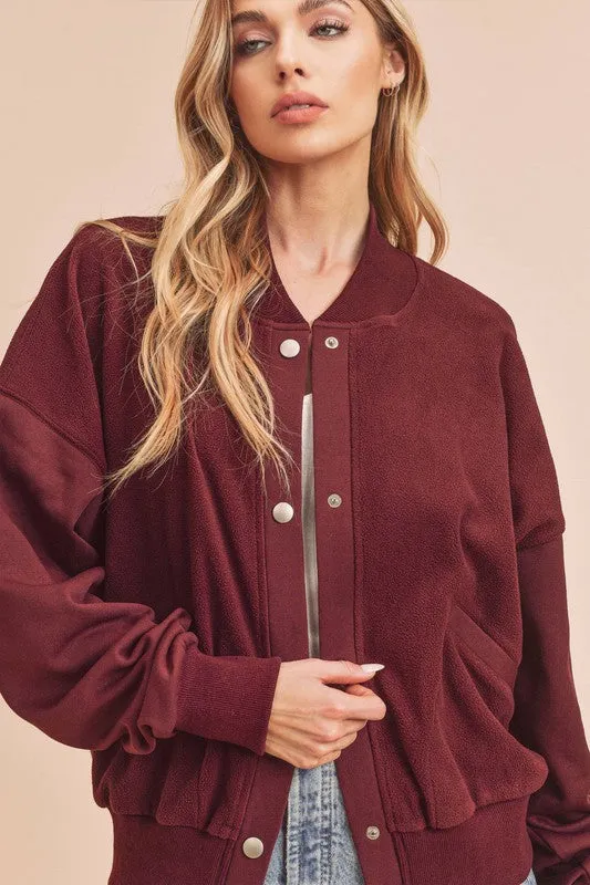 Bomber Jacket | 5 colors - All Sales Final