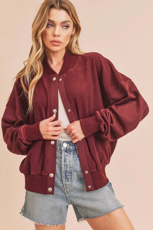 Bomber Jacket | 5 colors - All Sales Final