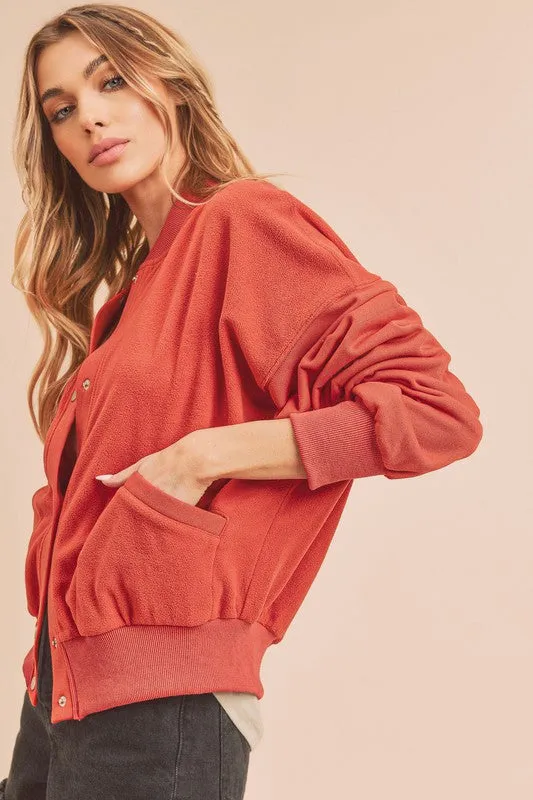 Bomber Jacket | 5 colors - All Sales Final