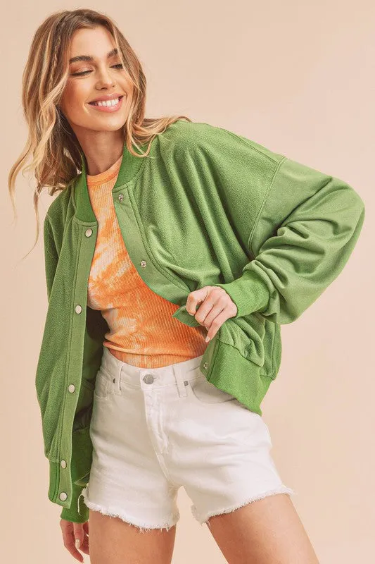 Bomber Jacket | 5 colors - All Sales Final