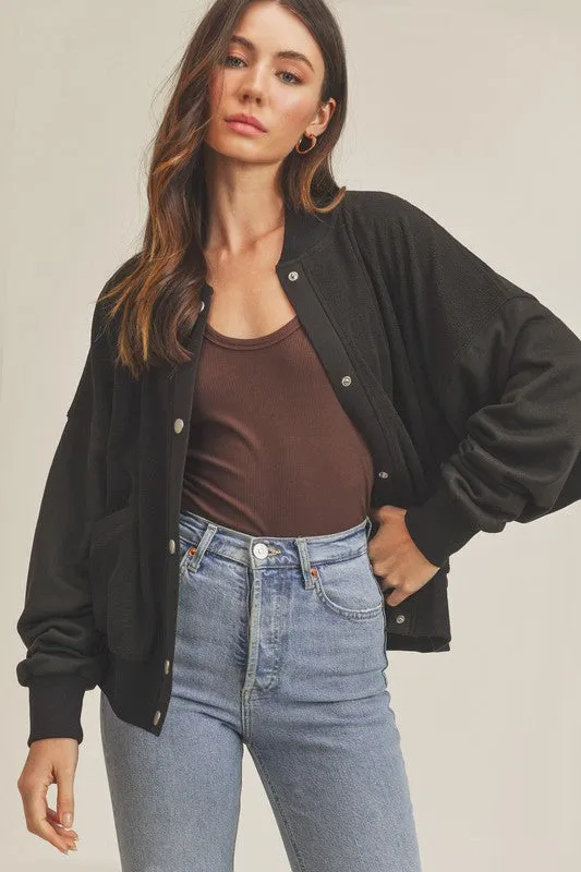 Bomber Jacket | 5 colors - All Sales Final