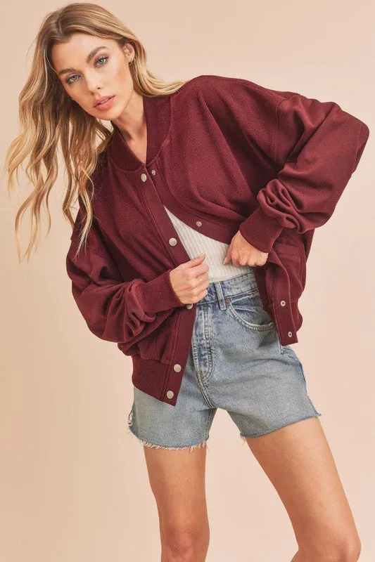 Bomber Jacket | 5 colors - All Sales Final