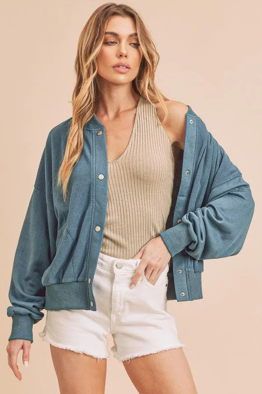 Bomber Jacket | 5 colors - All Sales Final