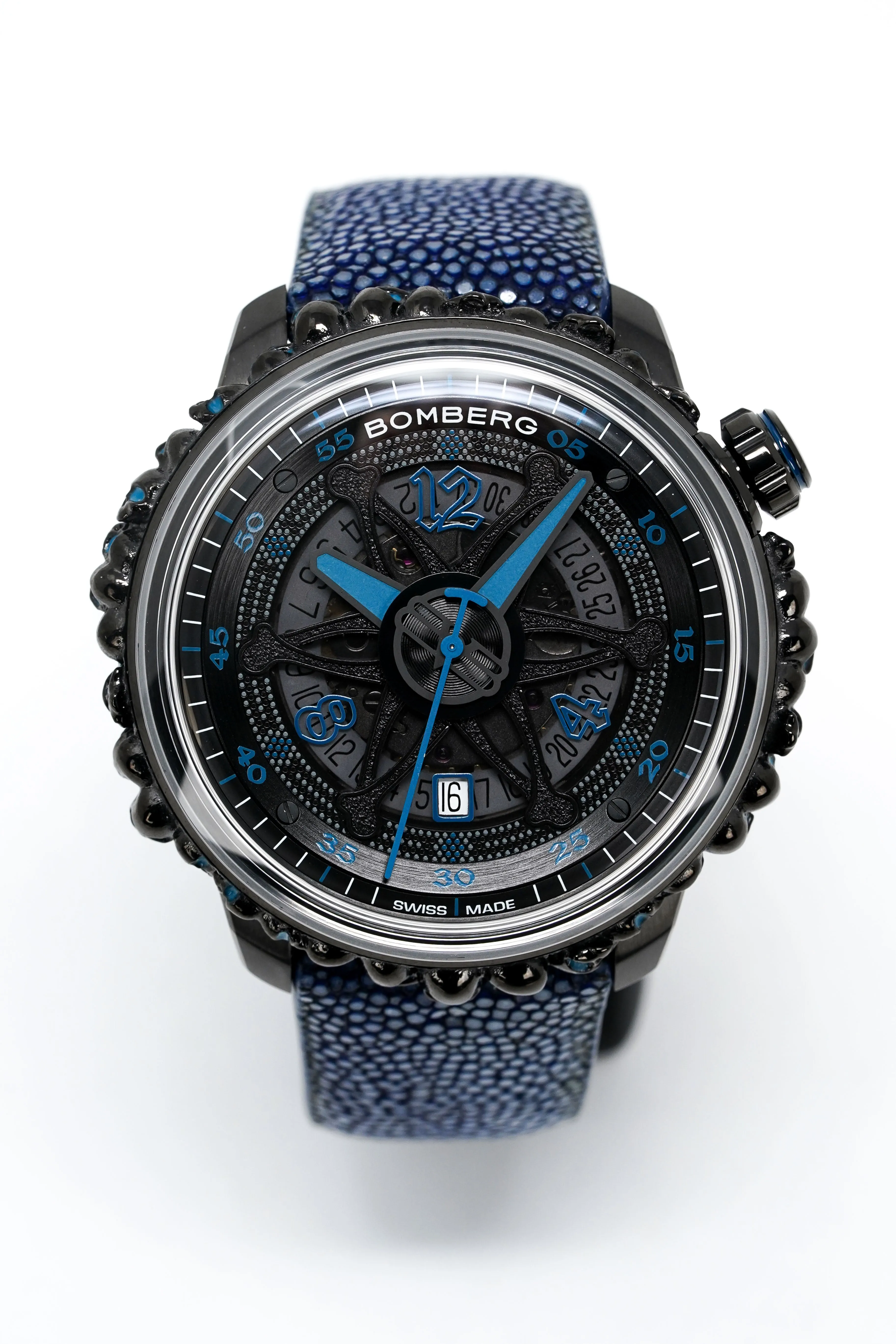 Bomberg Watch BB-01 Automatic Blue Catacomb Limited Edition CT43APBA.25-4.11