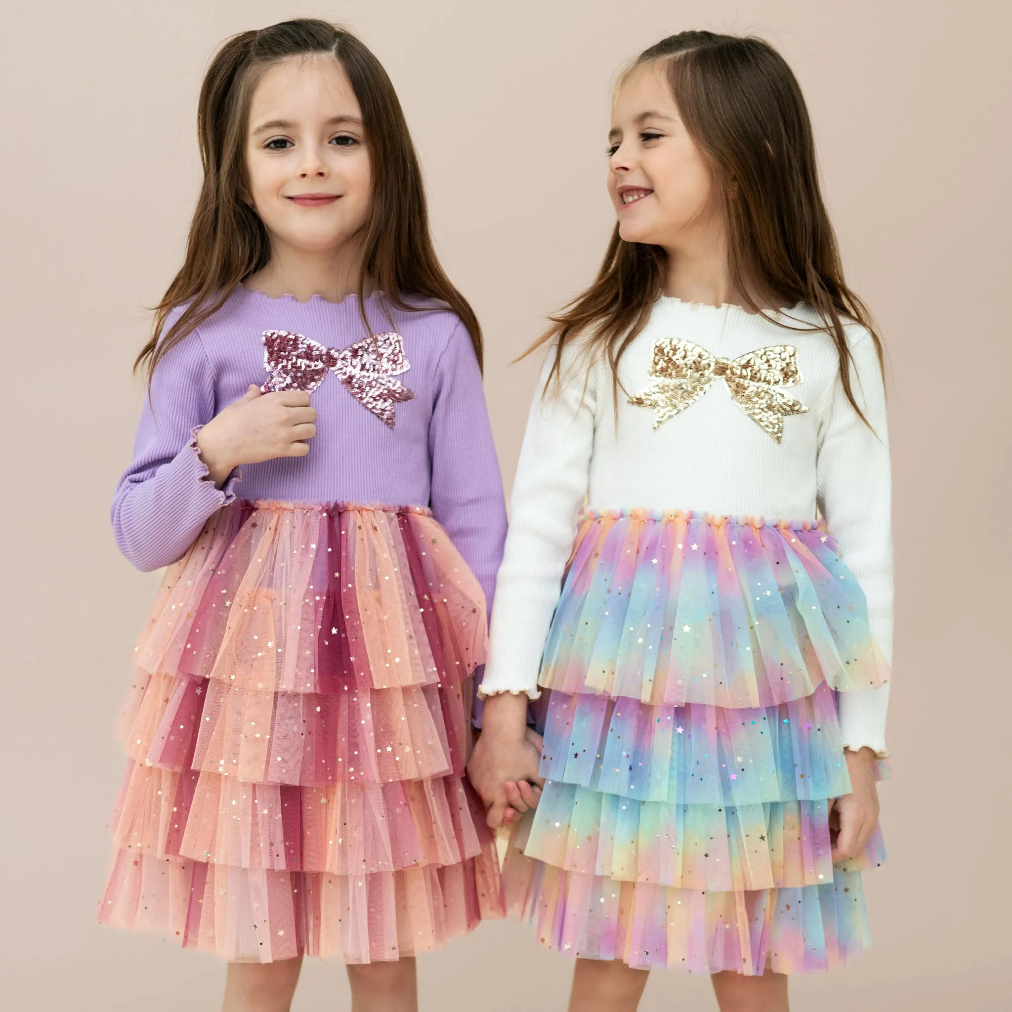 Bow Layered Tutu Dress