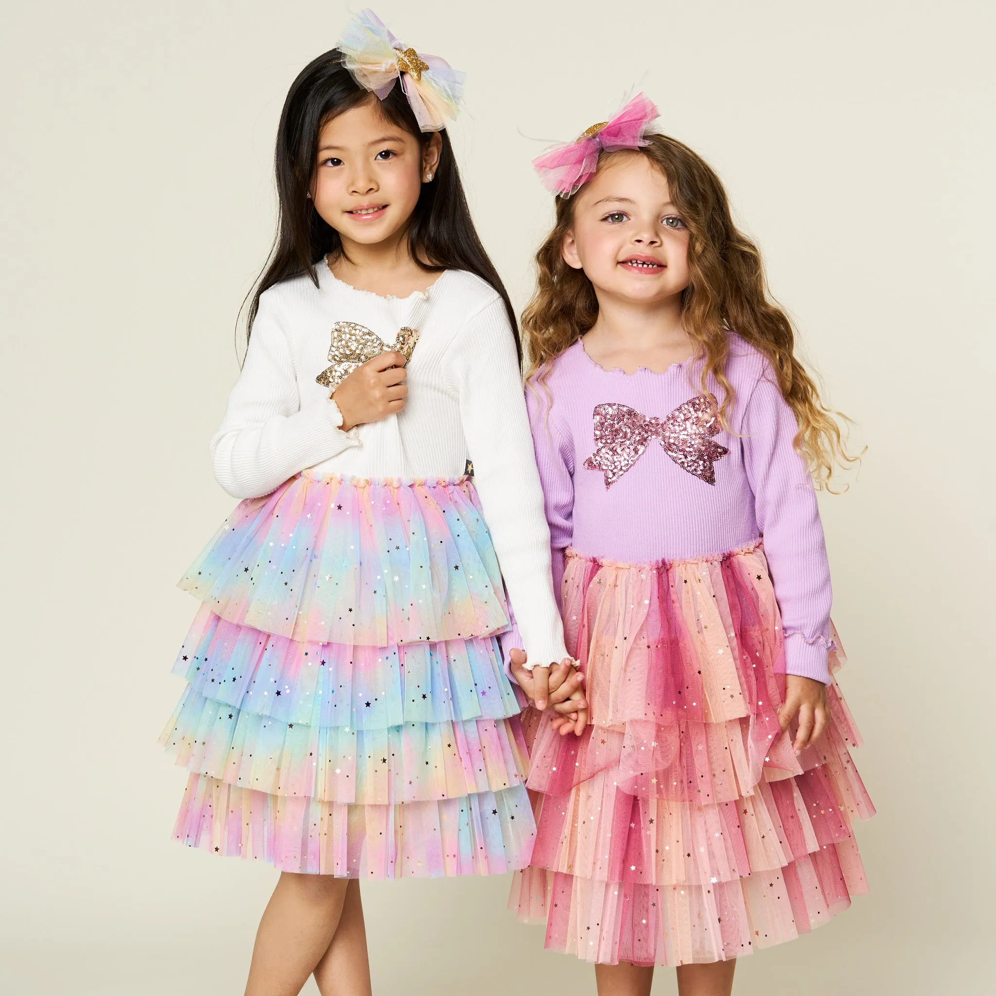 Bow Layered Tutu Dress