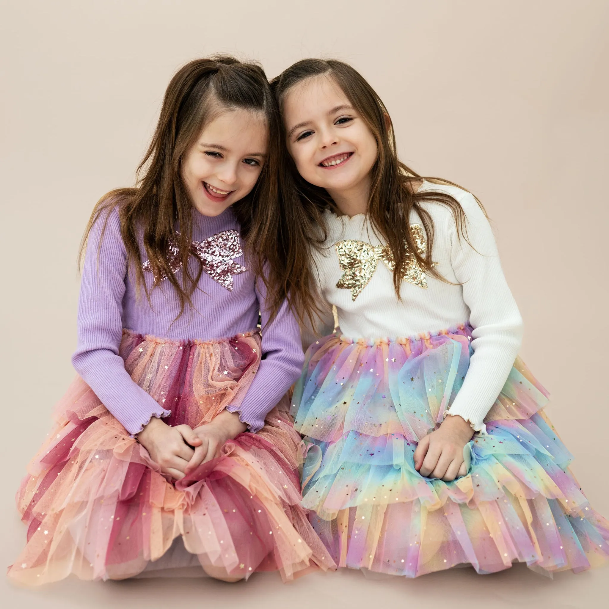 Bow Layered Tutu Dress