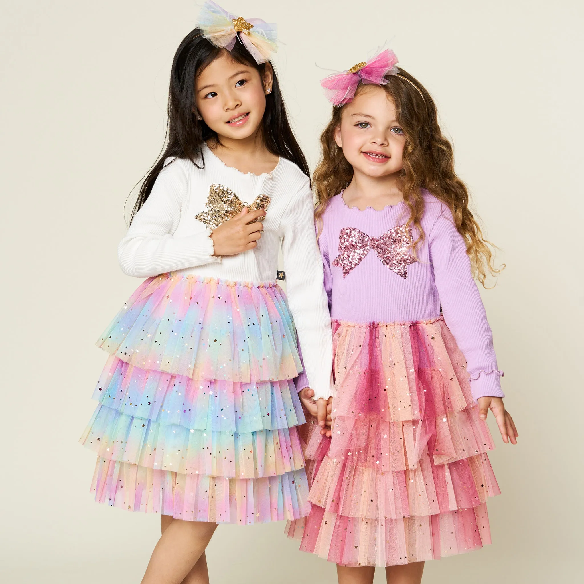 Bow Layered Tutu Dress