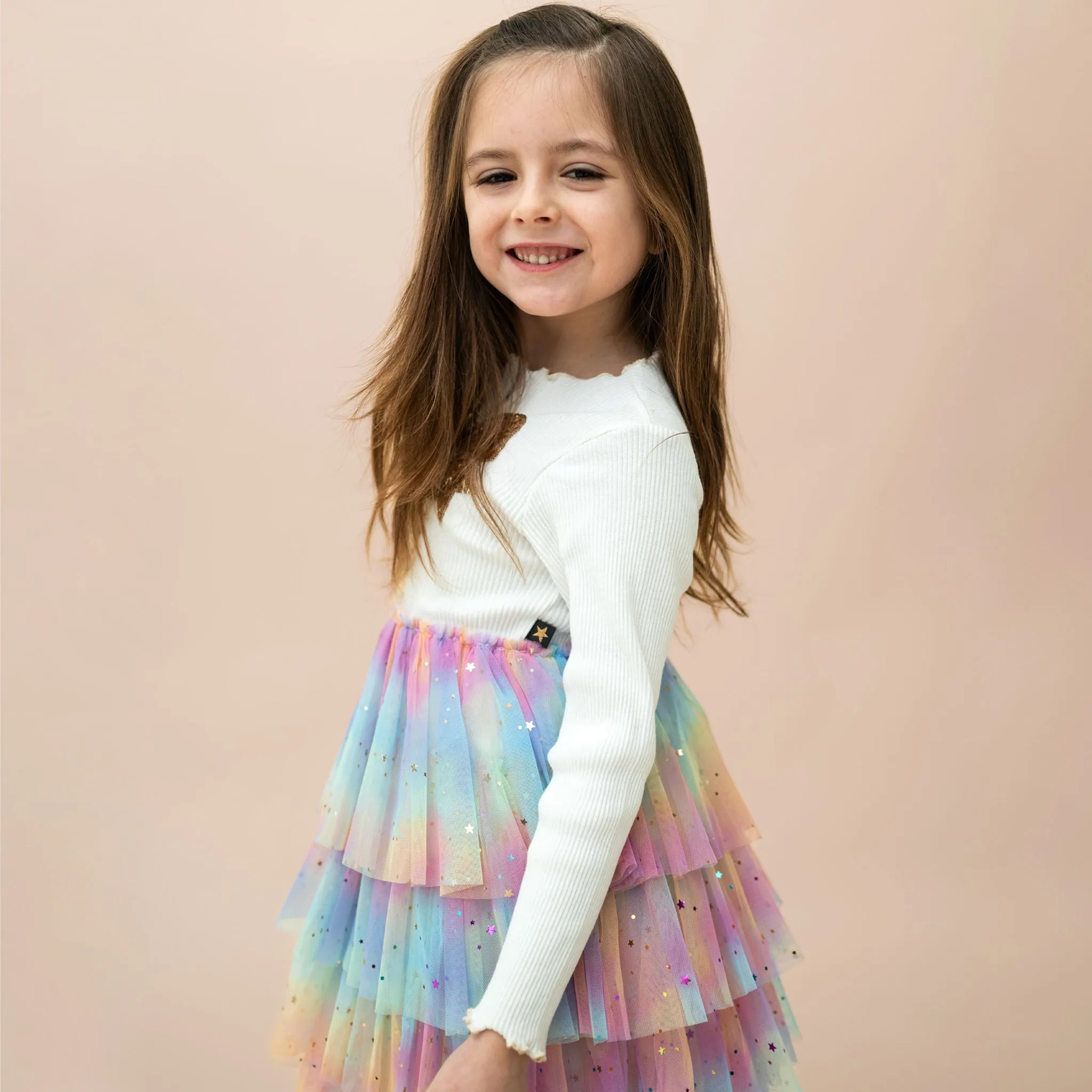 Bow Layered Tutu Dress