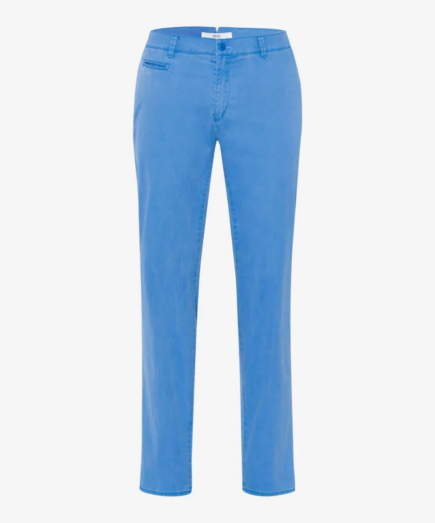 Brax Fabio Printed Chino - Cobalt