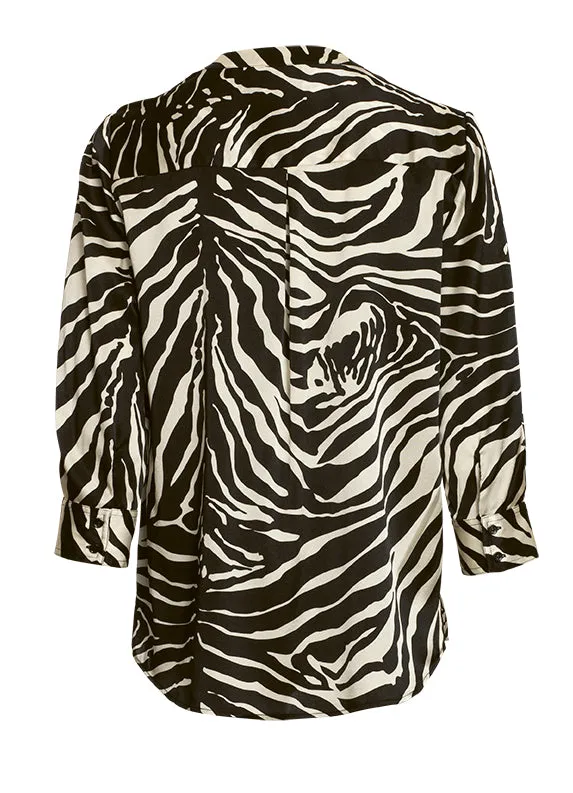 BRIANNA-Zebra Black
