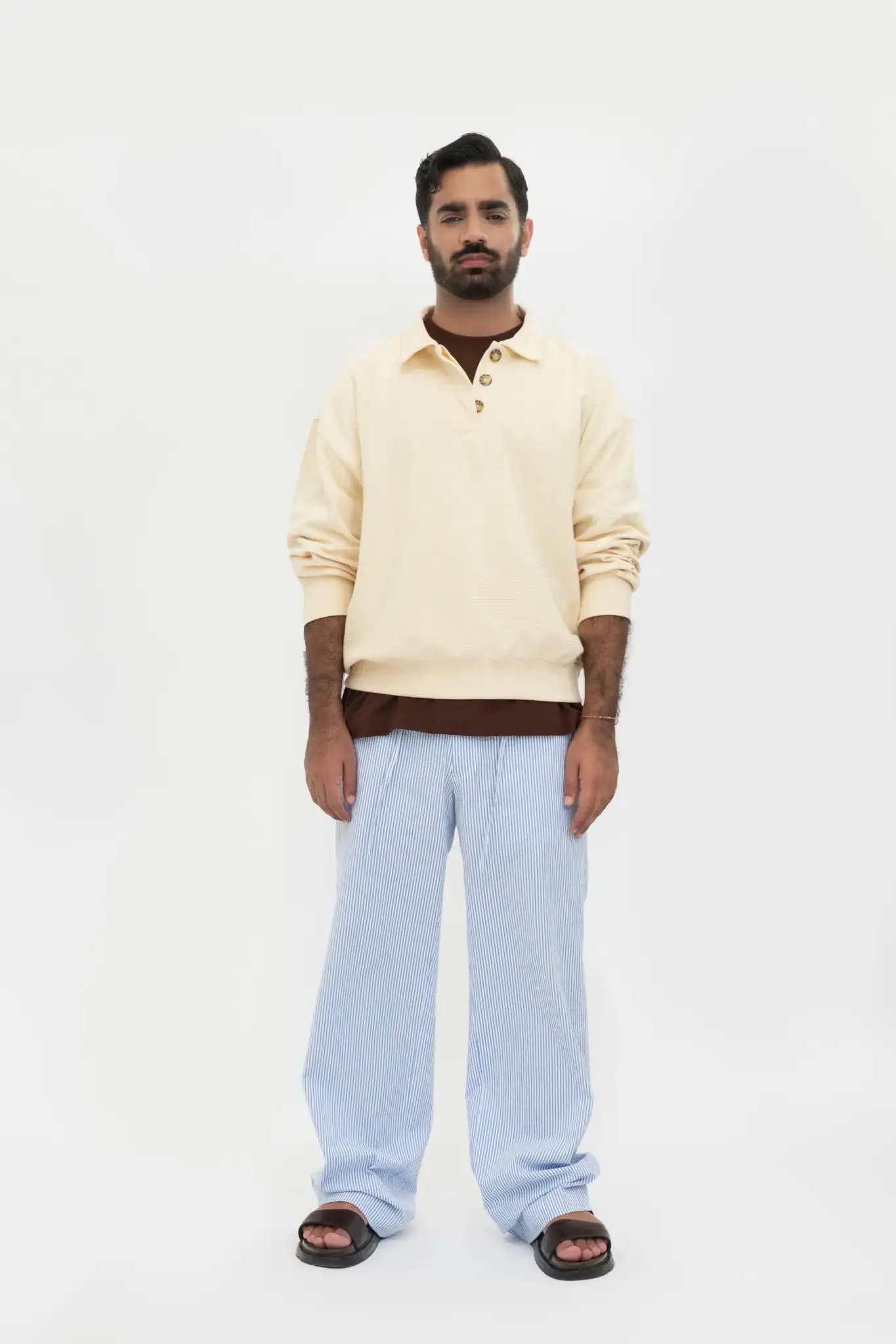 Butter Yellow Ribbed Pullover