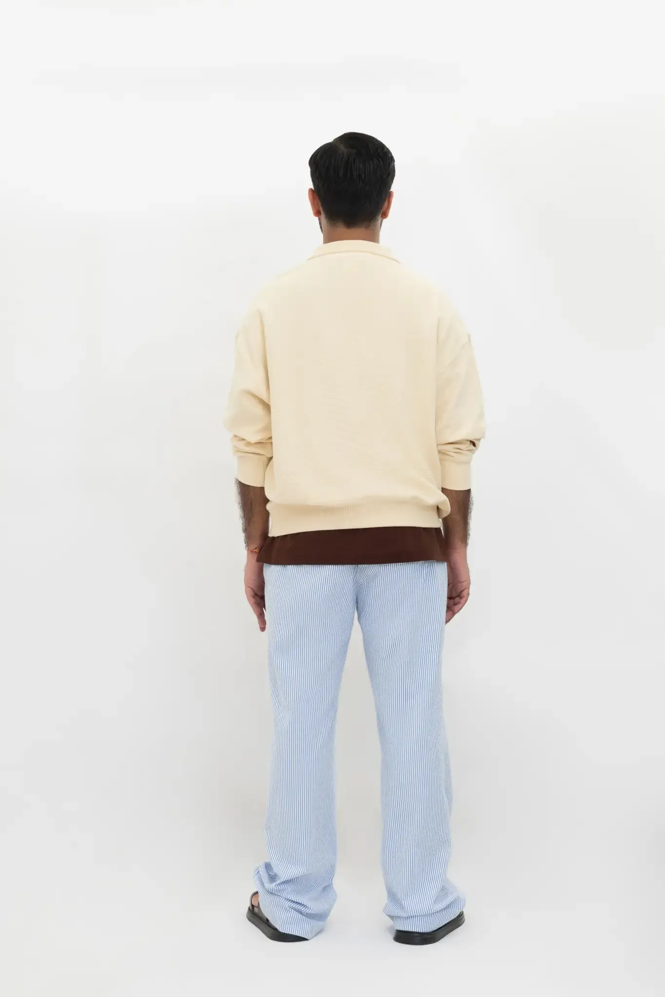Butter Yellow Ribbed Pullover