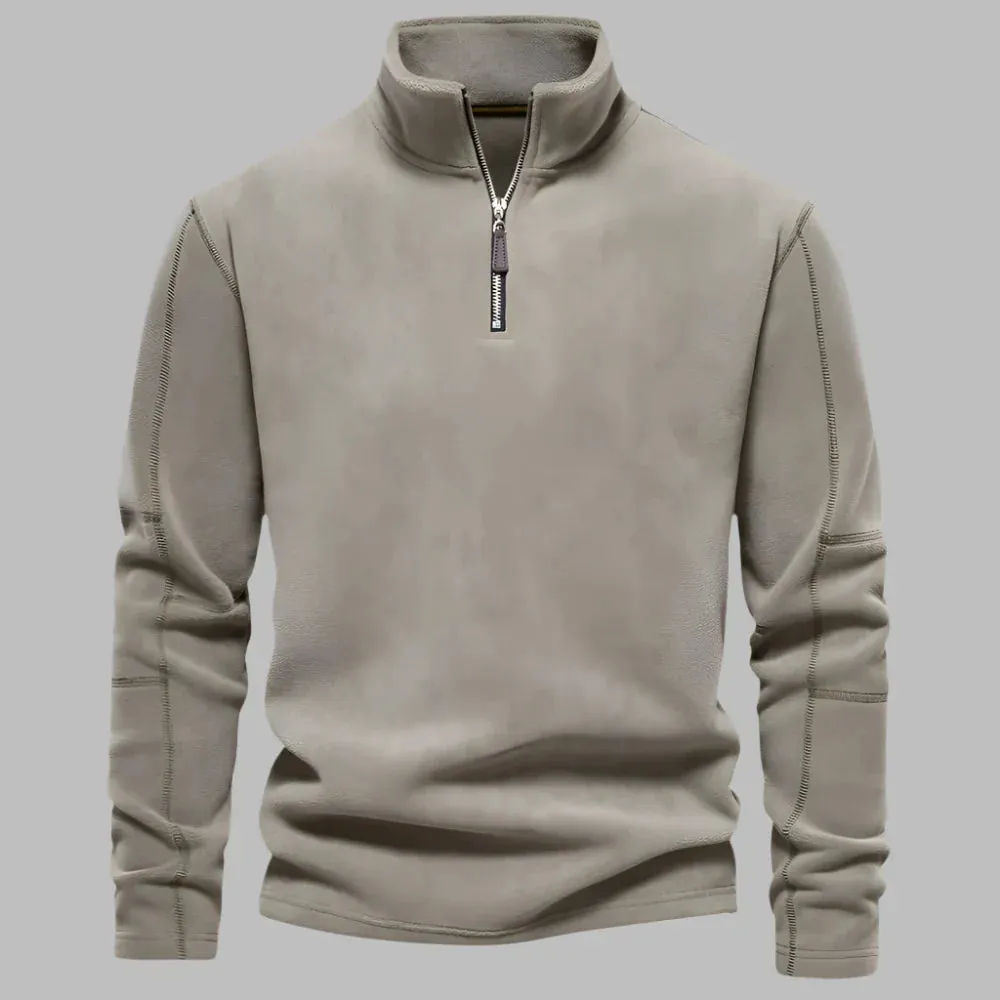 Carlton Fleece Half-Zip Pullover | Bequemer Herrenpullover mit Reißverschluss