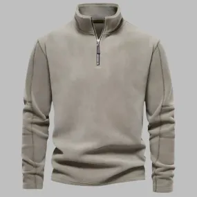Carlton Fleece Half-Zip Pullover | Bequemer Herrenpullover mit Reißverschluss