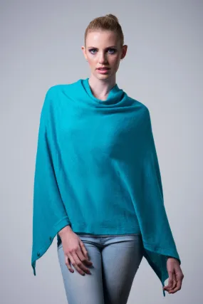 Cashmere Button Wrap W
