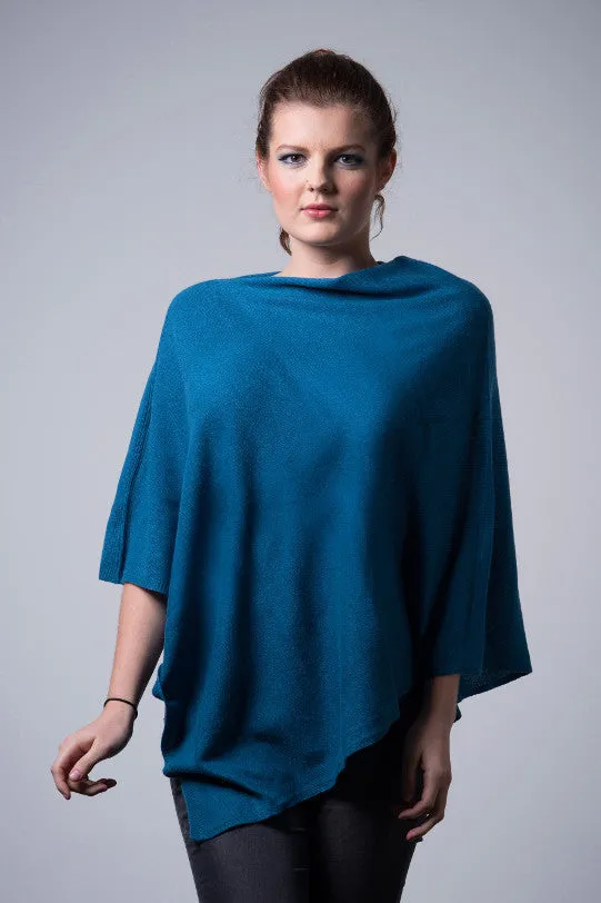 Cashmere Button Wrap W