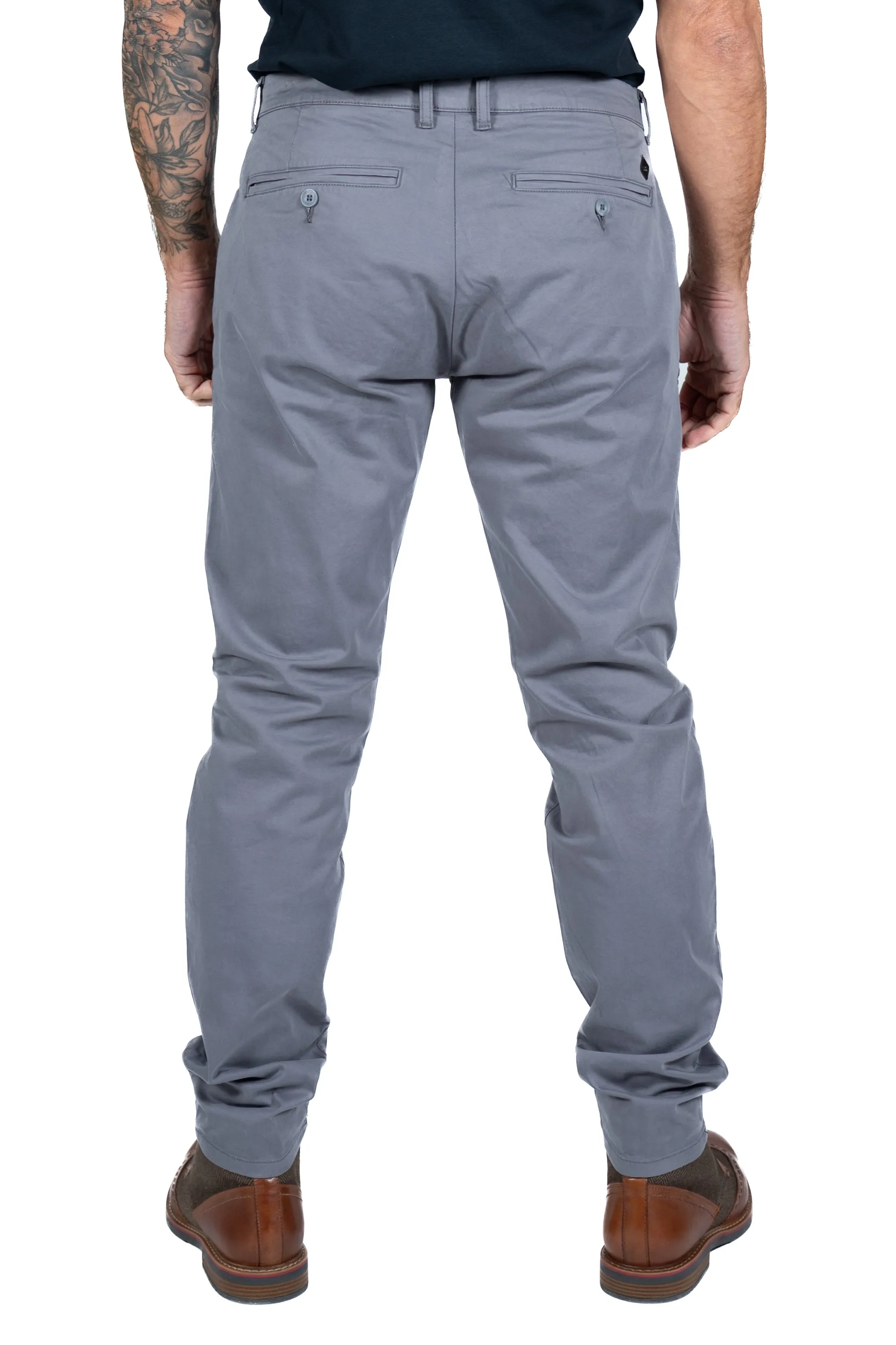 Casual Friday Smoked Pearl Grey Chinos